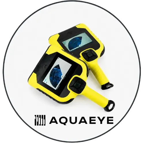 AquaEye PRO rescue sonar for professional water rescue operations, helping firefighters, lifeguards and emergency responders detect people underwater faster in lakes, rivers, harbors and flooded areas.